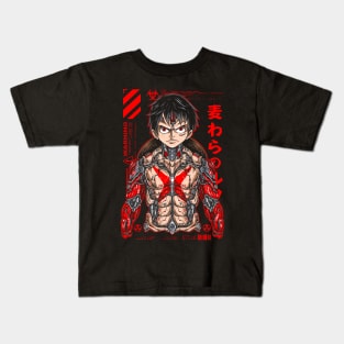 Cyborg Luffy Kids T-Shirt